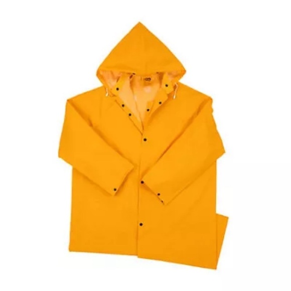 westchester Other - Westchester Raincoat Corduroy Yellow XXL Size 48" L .35mm PVC/Polyester NEW